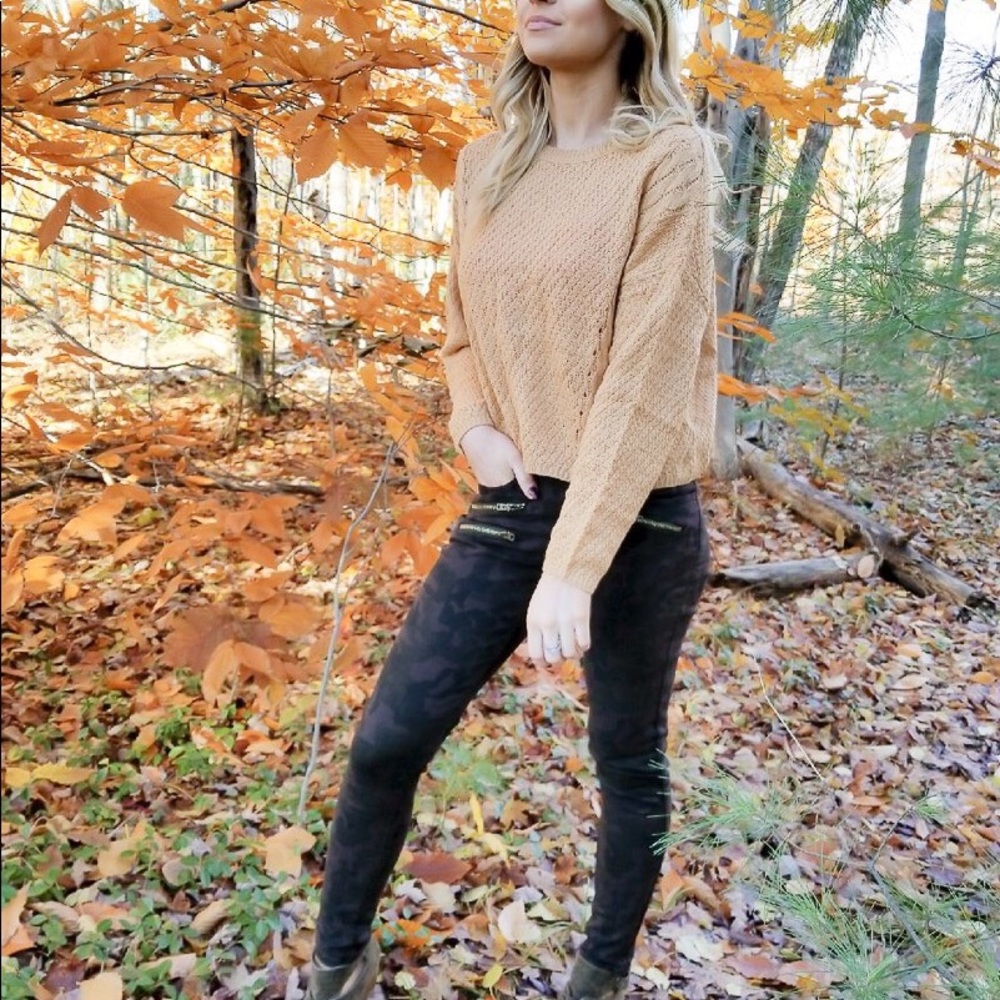 Last Large!! Super Soft Mustard Sweater